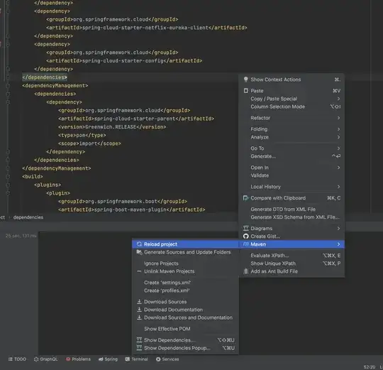 Reload Maven dependencies