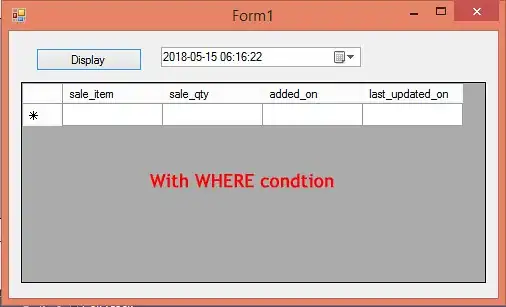 With WHERE condition