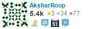 profile for AksharRoop on Stack Exchange, a network of free, community-driven Q&A sites
