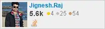profile for Jignesh.Raj on Stack Exchange, a network of free, community-driven Q&A sites