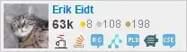 profile for Erik Eidt on Stack Exchange, a network of free, community-driven Q&A sites