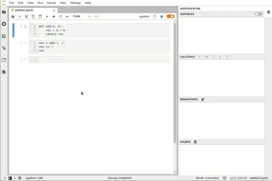 Debugging in JupyterLab