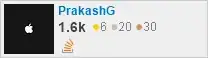 profile for PrakashG on Stack Exchange, a network of free, community-driven Q&A sites