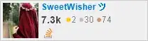 profile for SweetWisher ツ on Stack Exchange, a network of free, community-driven Q&A sites