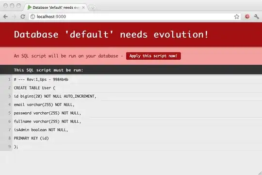 Play evolutions script application
