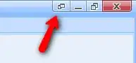 Skype's custom control box button