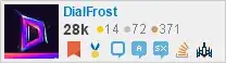 profile for DialFrost on Stack Exchange, a network of free, community-driven Q&A sites