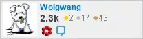 profile for Wolgwang on Stack Exchange, a network of free, community-driven Q&A sites