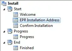 Custom UI created with Ora - EPR Installation Address
