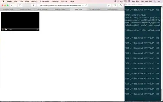 Preferences window