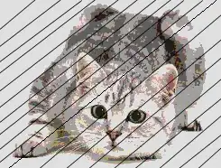 diagonal lines