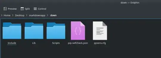 Windows 10 virtual environment directories