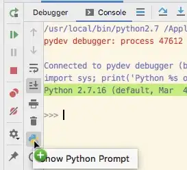 pycharm interpreter icon
