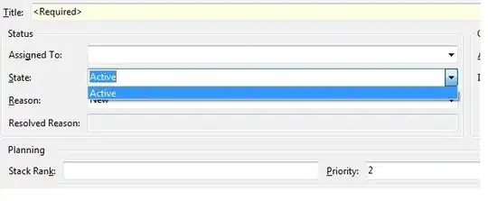code lens looks like it is associated with the wrong data member
