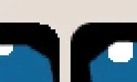 closeup corners on gray bacjground