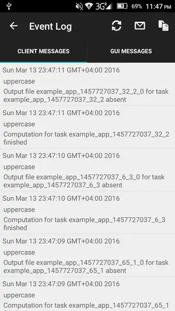 Event Log