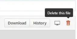 delete button