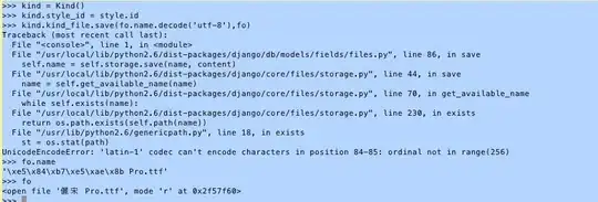 Error in console