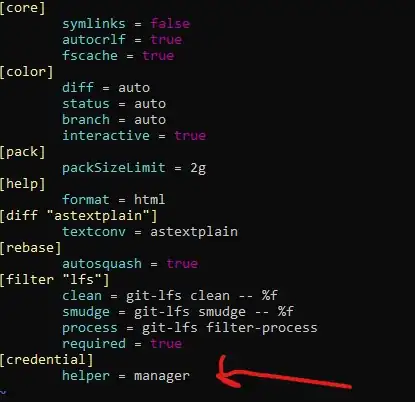 update configuration: helper = manager