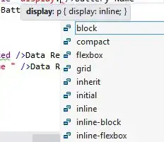 This is the image of editor showing the error