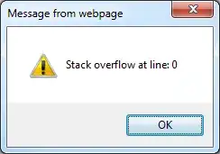 Example showing larger selected slider above smaller inactive slider