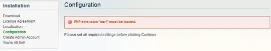 My Magento installation