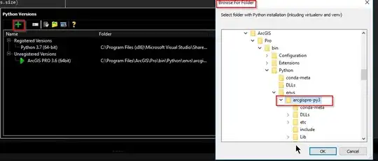 Choose python version
