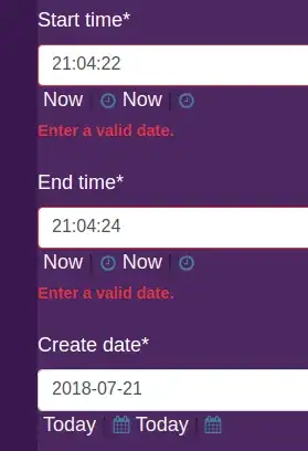 Here is a screenshot of the Form