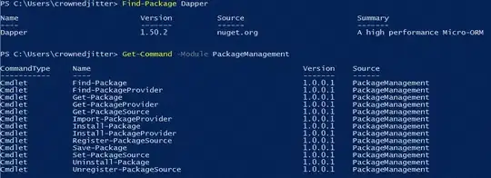PackageManagement Module in Powershell 5