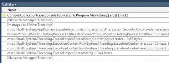 VS project properties