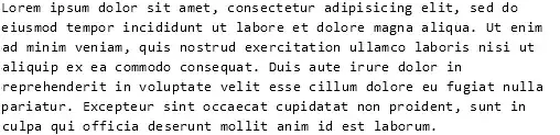 Example of issue
