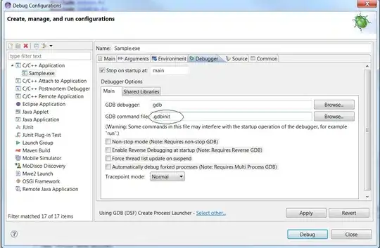 Gdb configuration