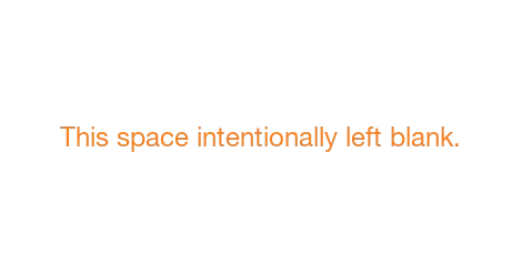 This space intentionally left blank.