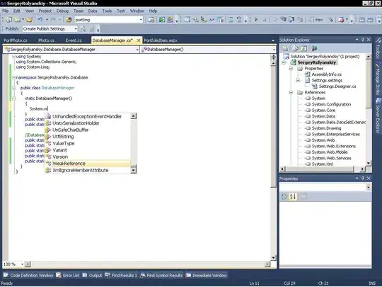 Code Map generation error