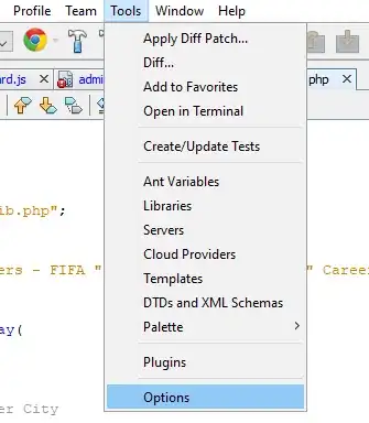Trace dialog