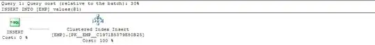UI with scrollbar