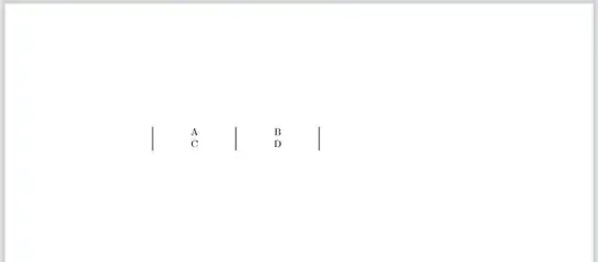 screenshot of output