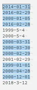 Date regex examples