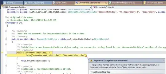 Image of the error