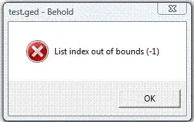 Unreadable example