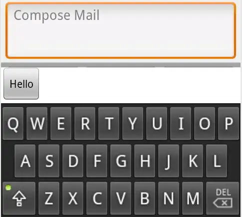 Messages app button alignment