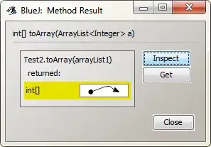 BlueJ Method Results dialog