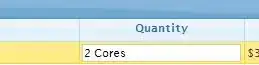 Desired result output