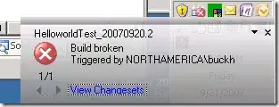 ip for which I am not getting result on machine