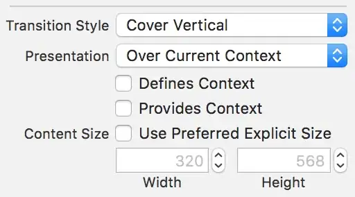 destination view controller