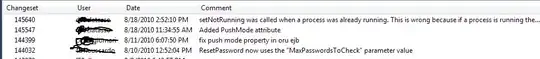 Expected buffer canvas
