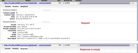 Response is empty