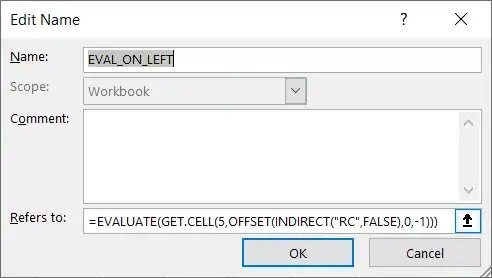 edit name dialog