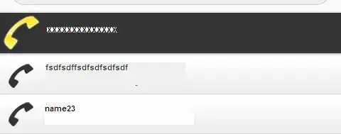 Screen shot of postman request