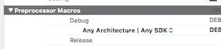 Host Application setting